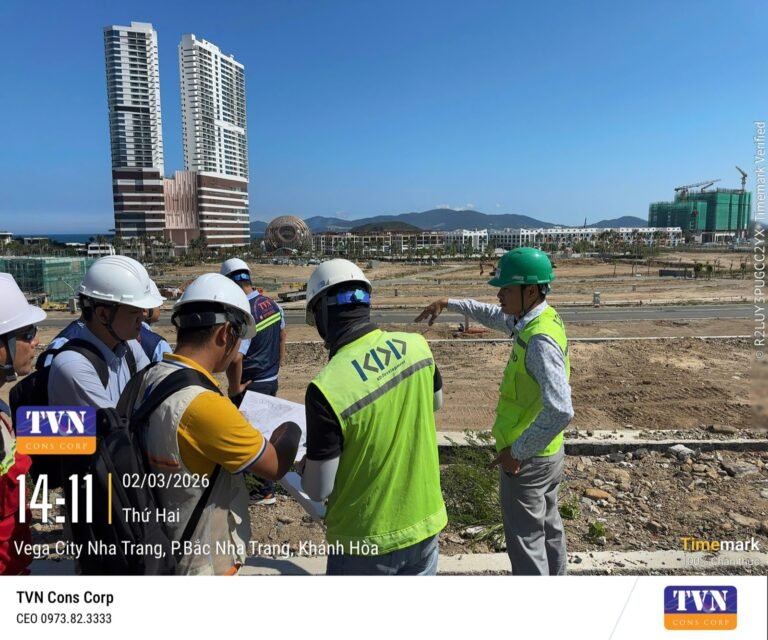 Hình ảnh thi công thực tế TVN Cons Corp #011