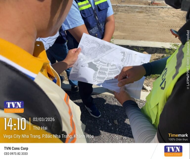 Hình ảnh thi công thực tế TVN Cons Corp #012
