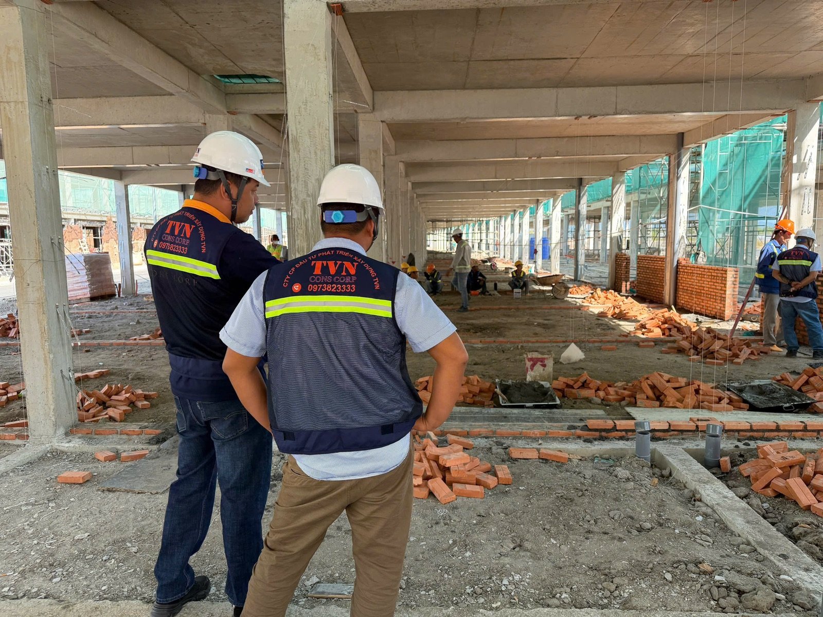 Hình ảnh thi công thực tế TVN Cons Corp #029
