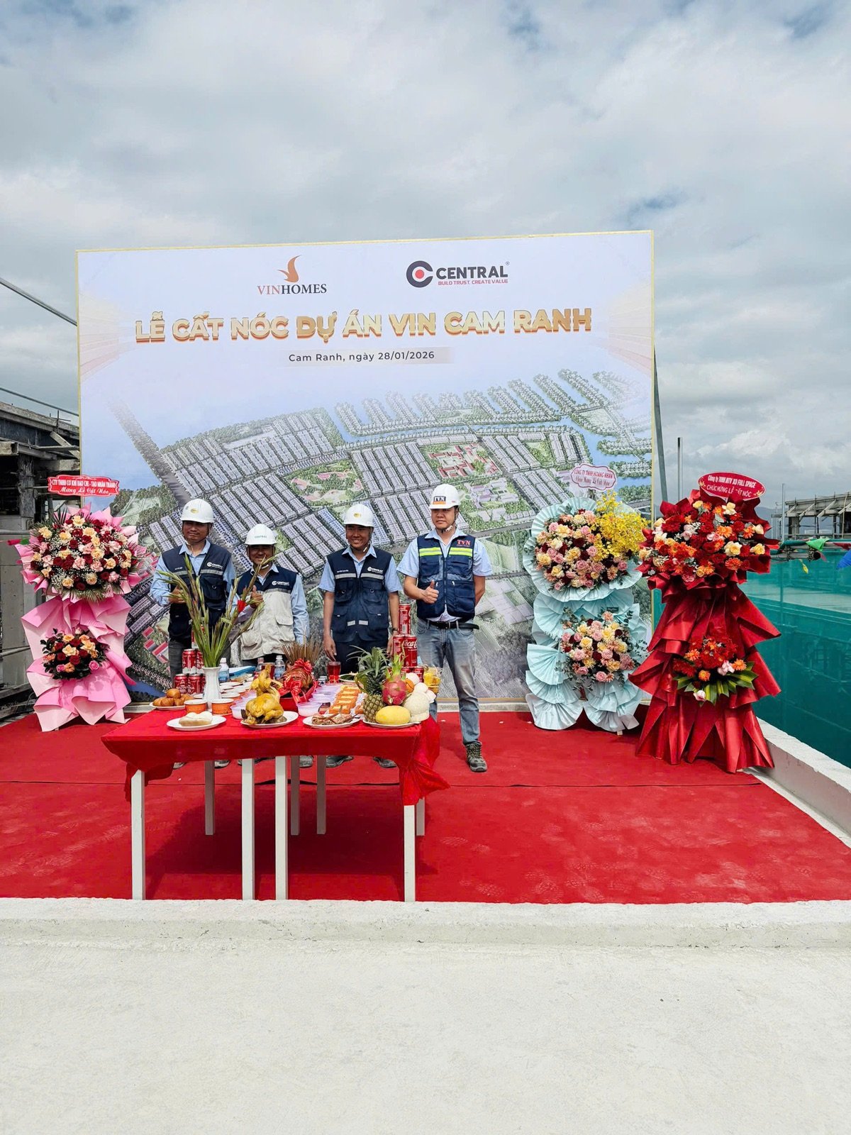 Hình ảnh thi công thực tế TVN Cons Corp #032