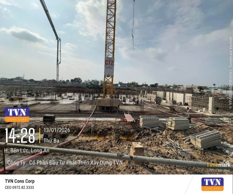 Hình ảnh thi công thực tế TVN Cons Corp #039