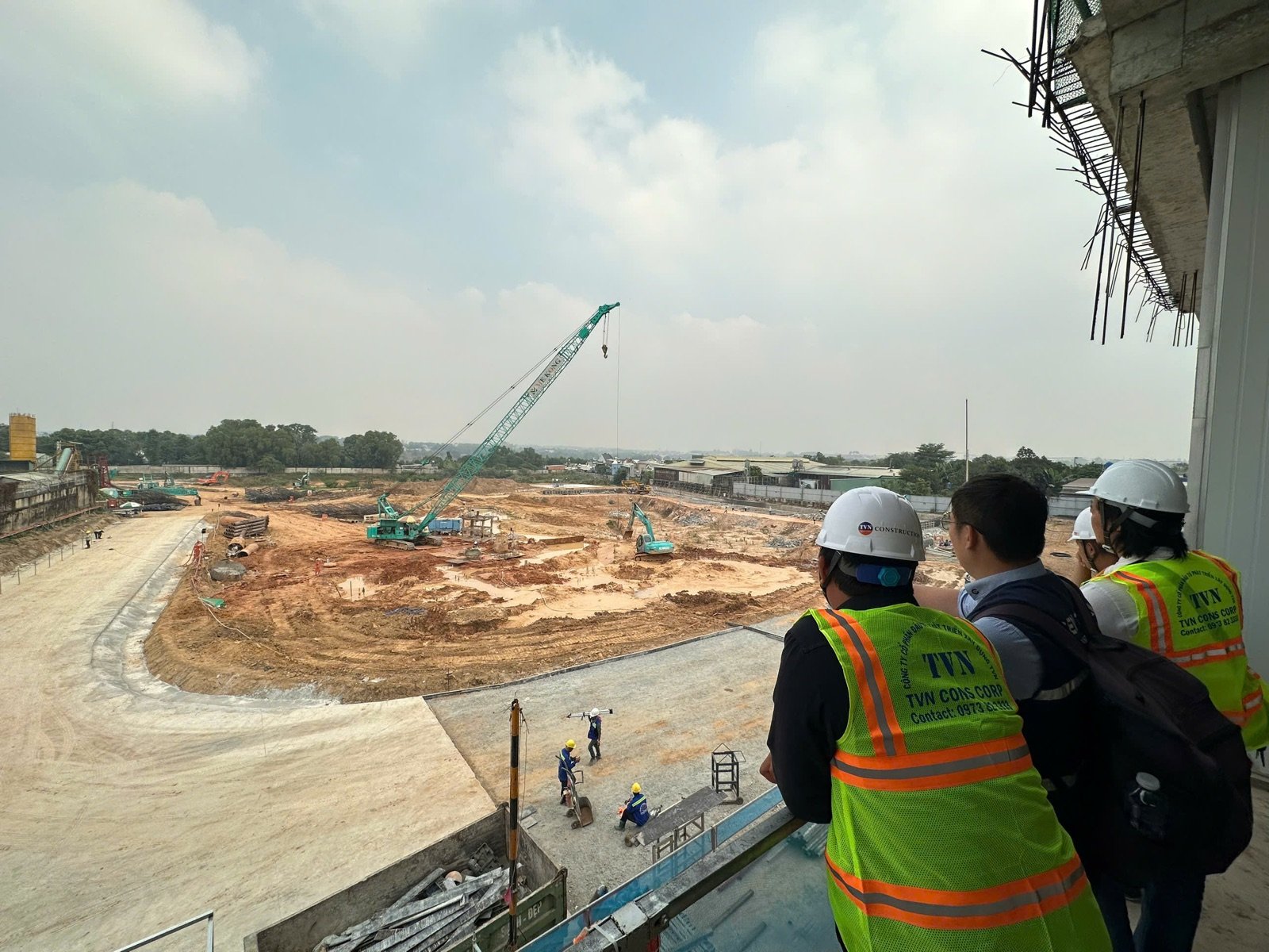 Hình ảnh thi công thực tế TVN Cons Corp #046