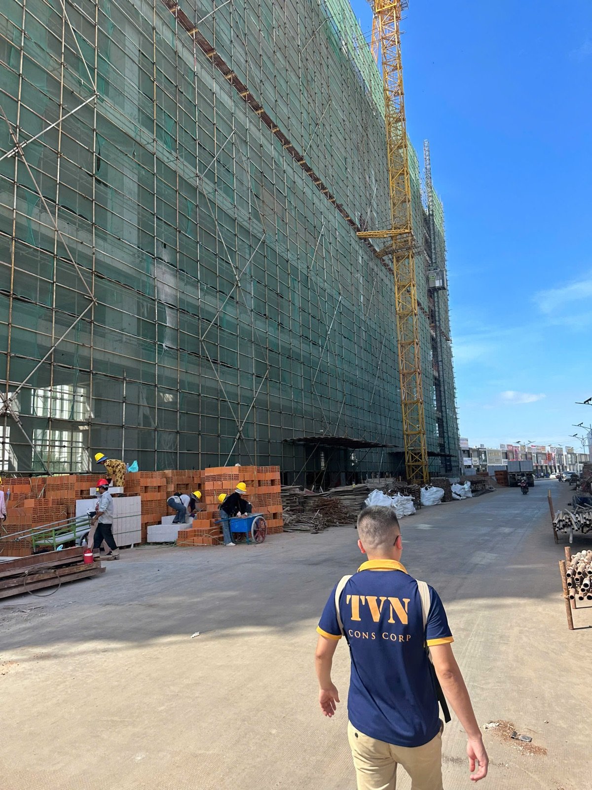 Hình ảnh thi công thực tế TVN Cons Corp #061