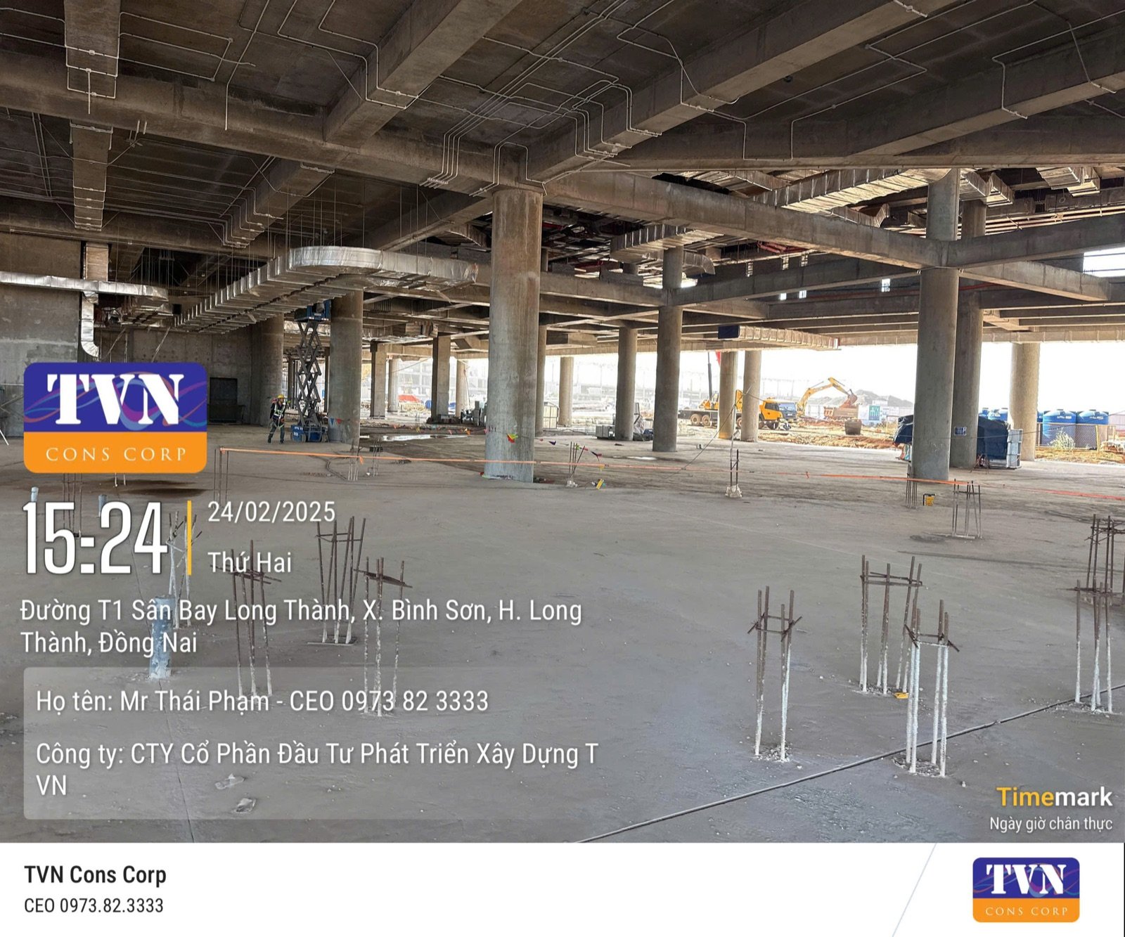 Hình ảnh thi công thực tế TVN Cons Corp #168