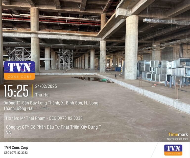 Hình ảnh thi công thực tế TVN Cons Corp #169
