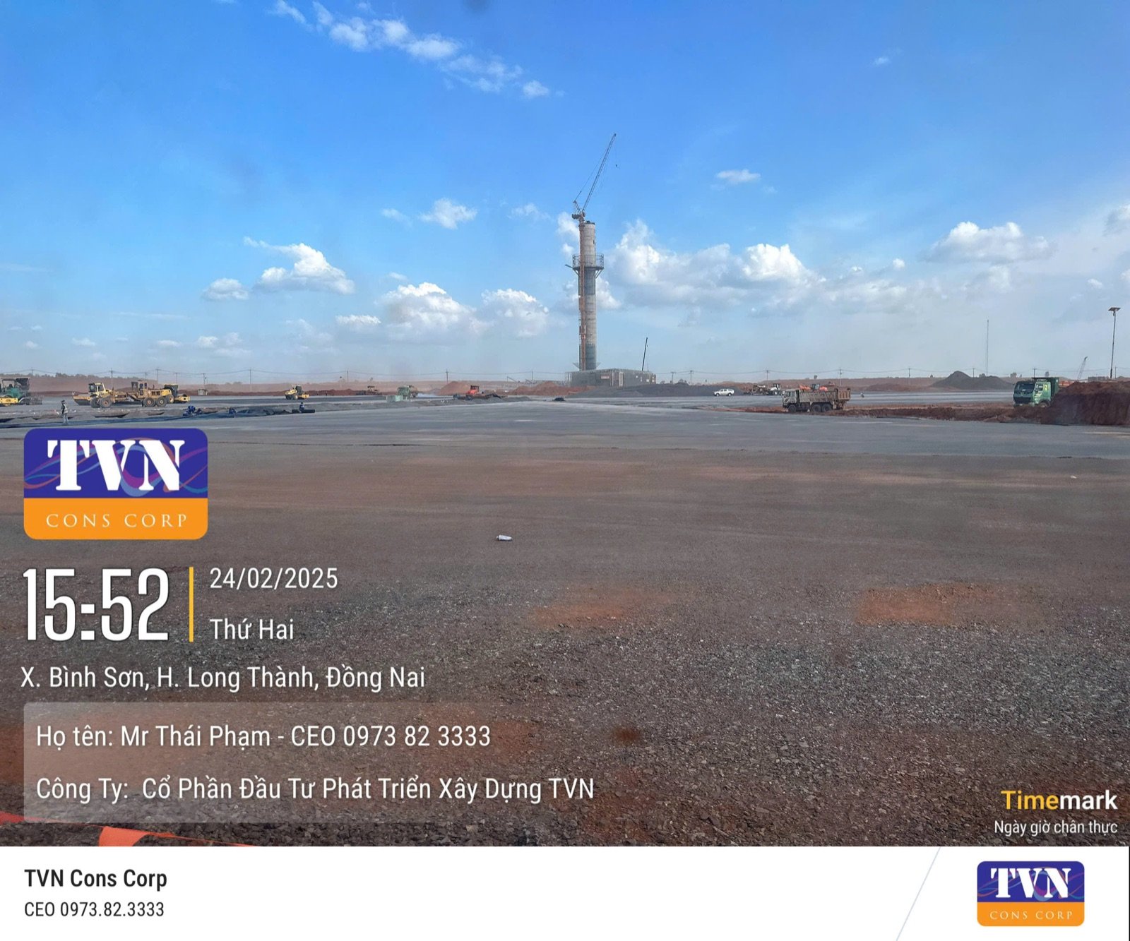 Hình ảnh thi công thực tế TVN Cons Corp #173