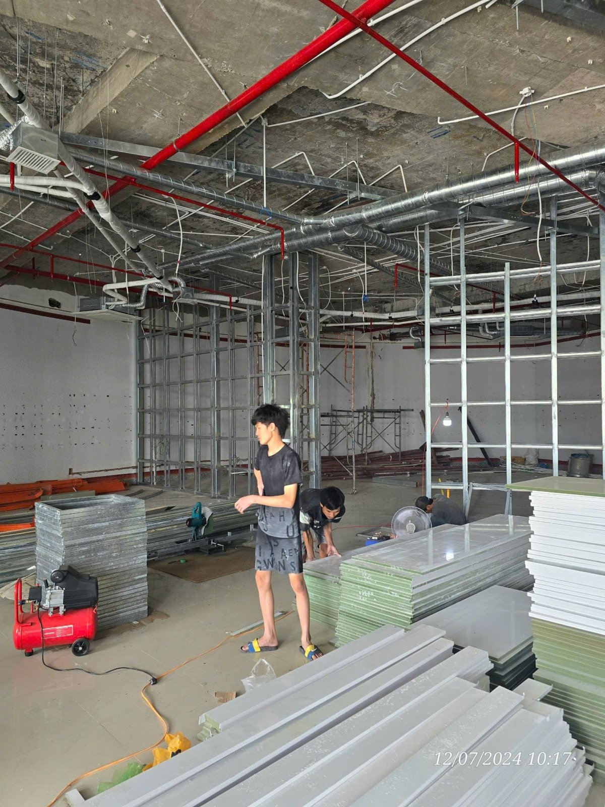 Hình ảnh thi công thực tế TVN Cons Corp #183