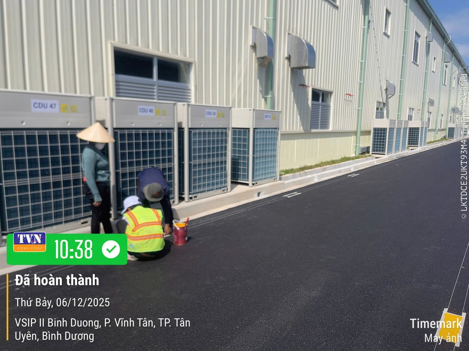 Hình ảnh thi công thực tế TVN Cons Corp #226