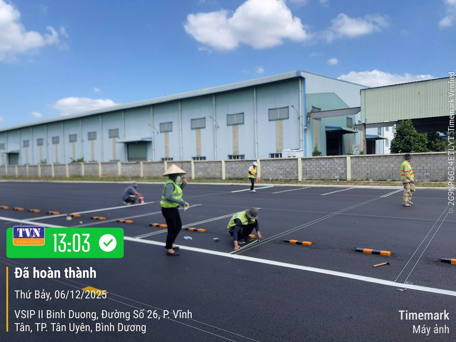 Hình ảnh thi công thực tế TVN Cons Corp #233