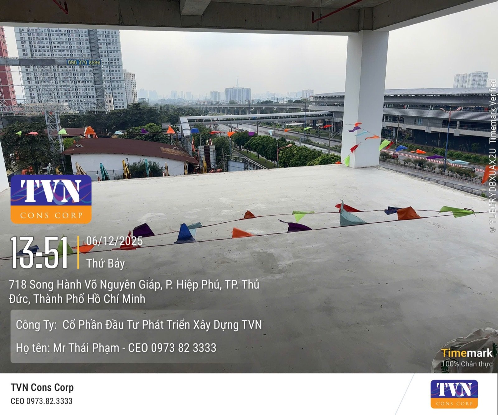 Hình ảnh thi công thực tế TVN Cons Corp #234