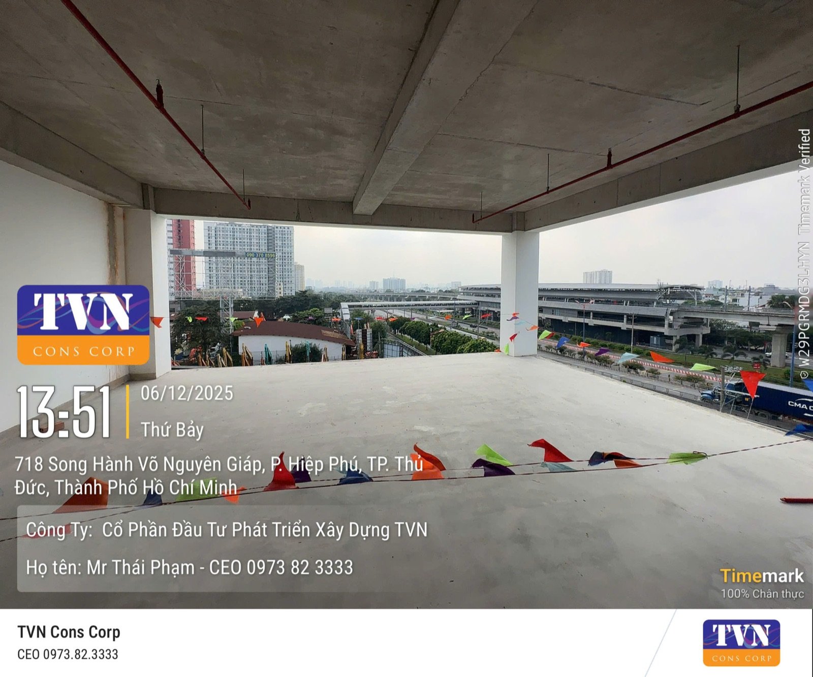 Hình ảnh thi công thực tế TVN Cons Corp #235
