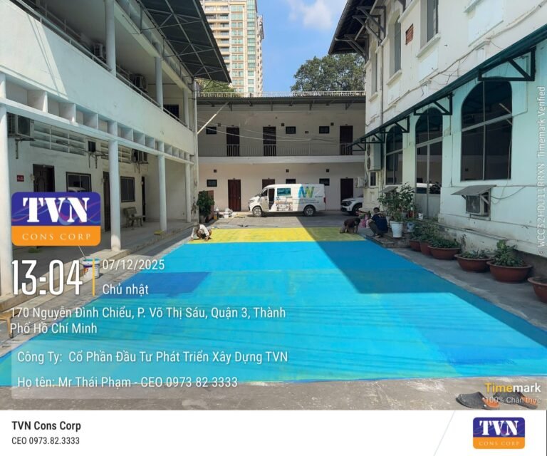 Hình ảnh thi công thực tế TVN Cons Corp #247