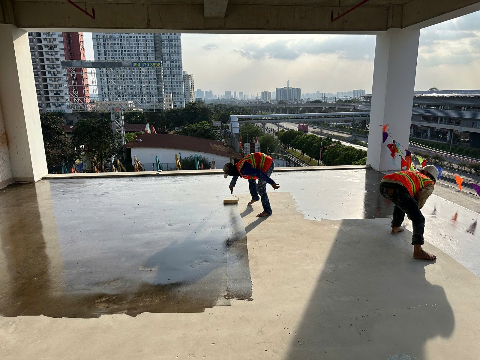 Hình ảnh thi công thực tế TVN Cons Corp #250