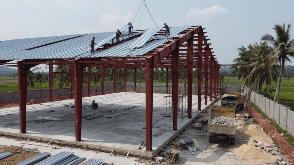 Nhà xưởng thép tiền chế Việt Nam