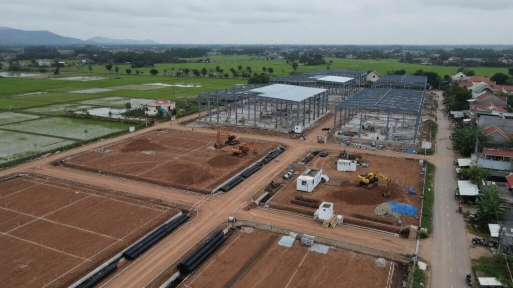 CCN Ngọc Châu Bắc Ninh 2026, mặt bằng cụm công nghiệp xã Ngọc Thiện