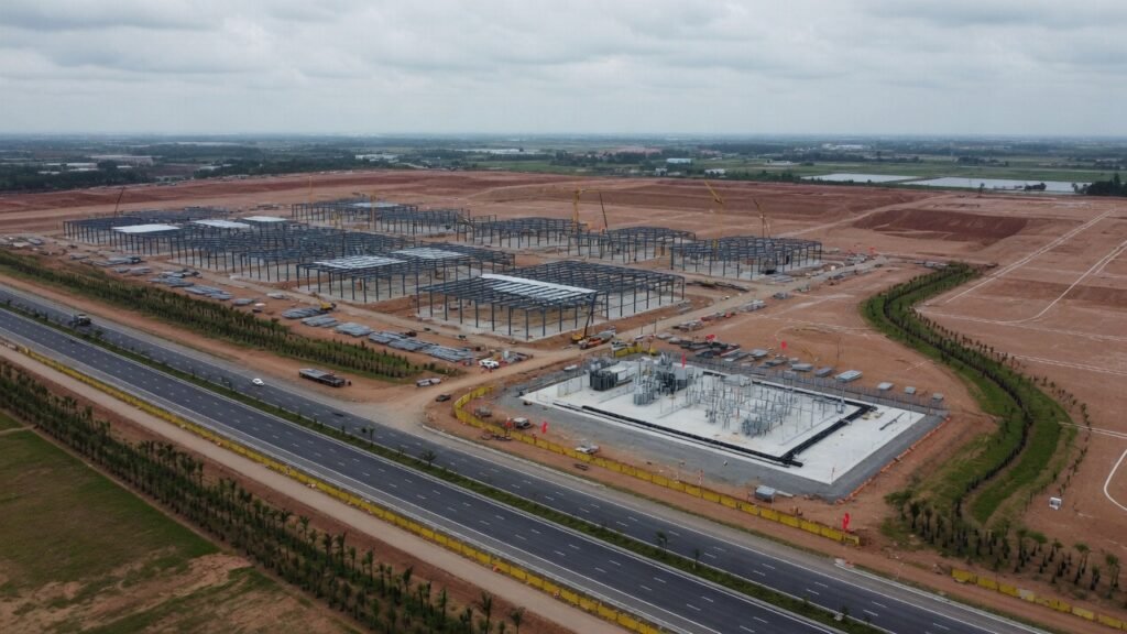 KCN Hoàng Diệu Hải Phòng 2026, hạ tầng công nghiệp ven cao tốc Hà Nội – Hải Phòng
