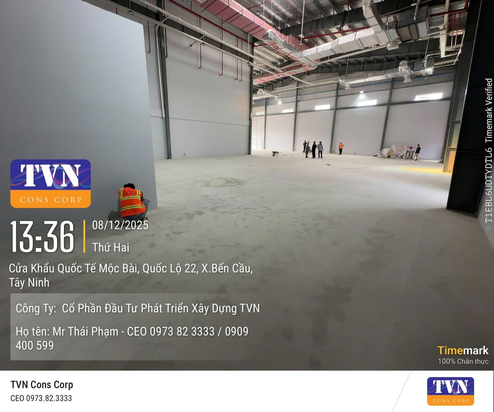 Chống thấm Sàn mái & Cổ ống Nhà máy CCGrass Tây Ninh - Hình ảnh 15 TVN Cons Corp