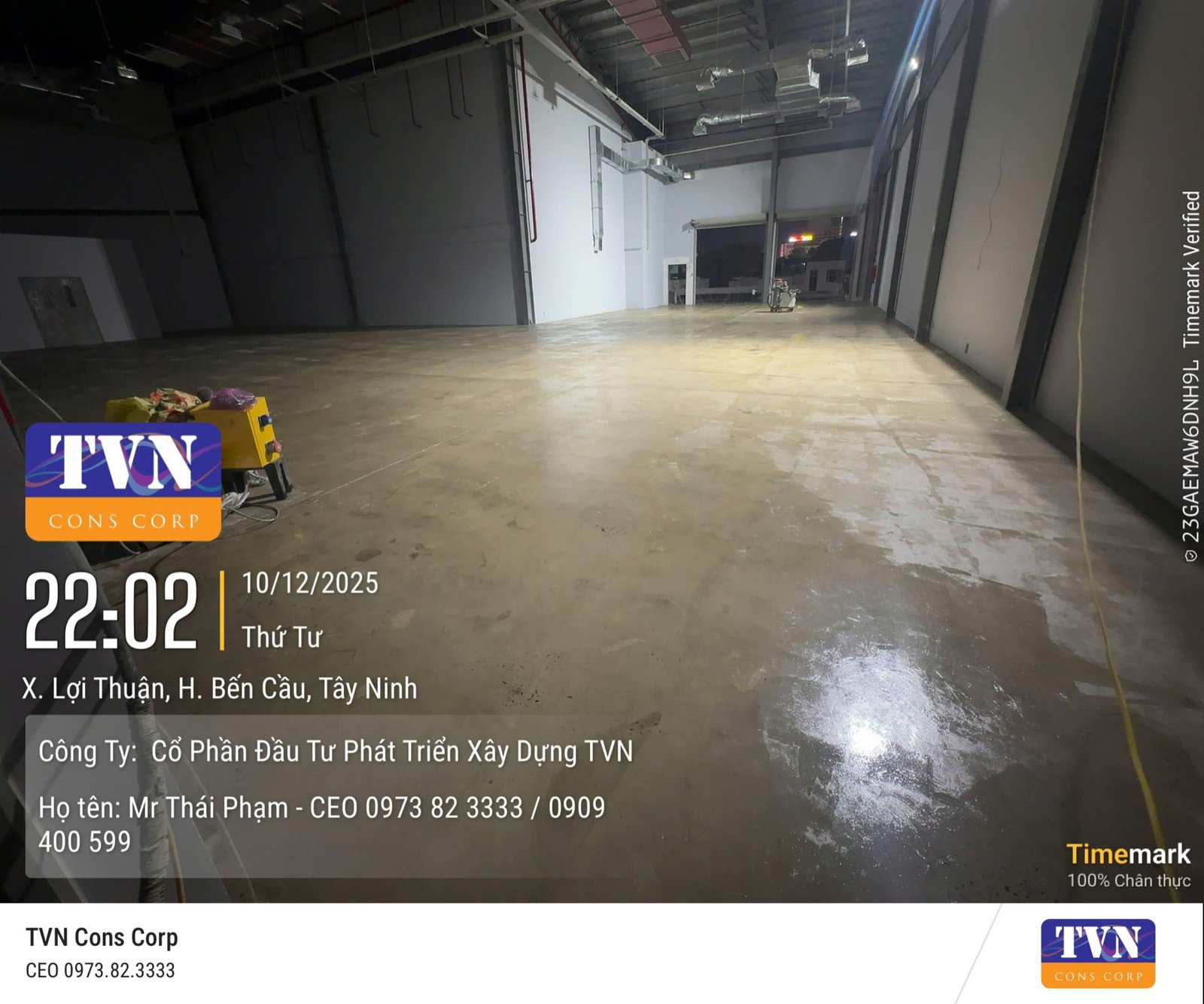 Chống thấm Sàn mái & Cổ ống Nhà máy CCGrass Tây Ninh - Hình ảnh 16 TVN Cons Corp