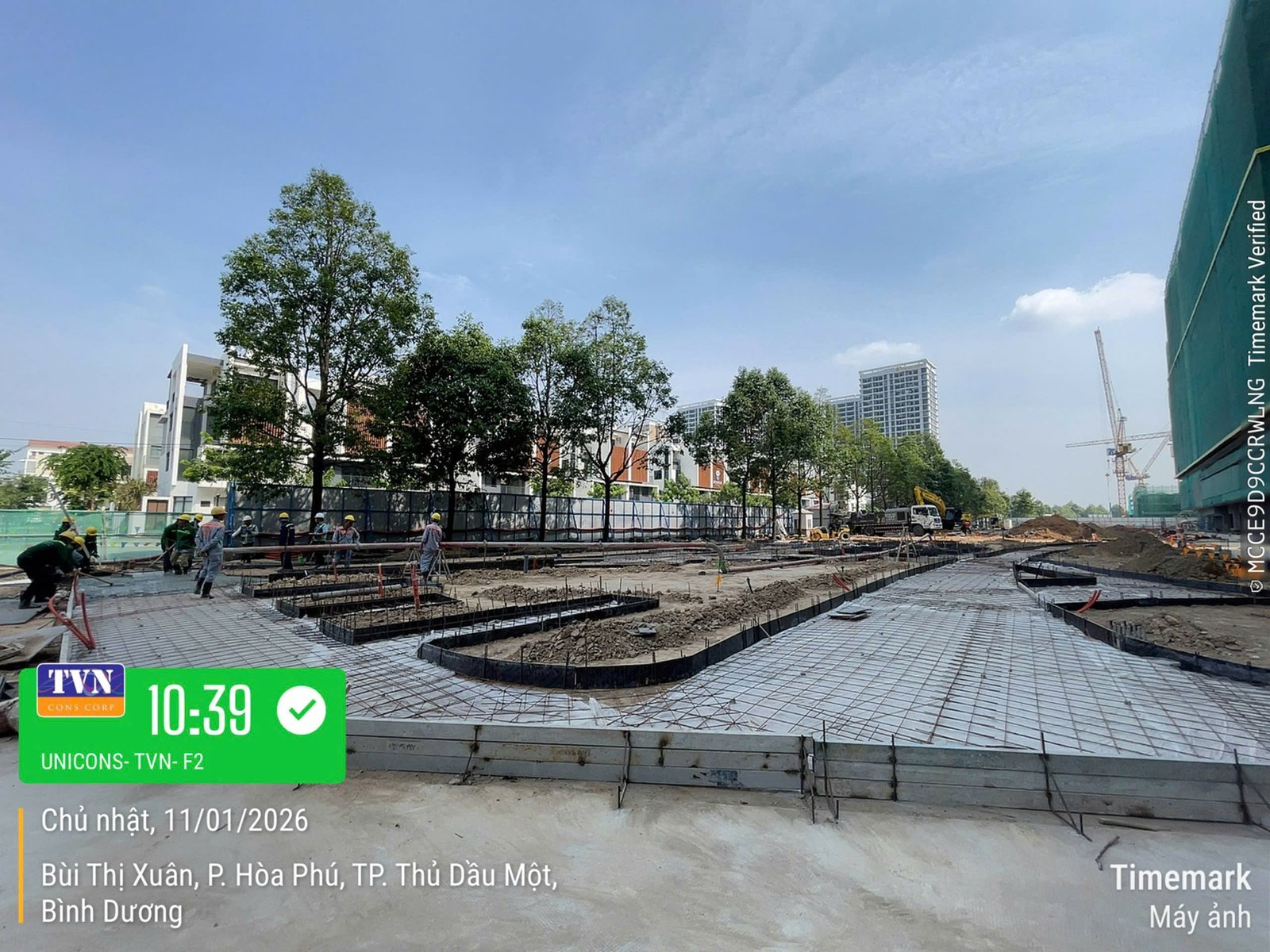 Thi công Móng & Hoàn thiện Xây tô Chung cư F2 Becamex Tokyu - Hình ảnh 11 TVN Cons Corp