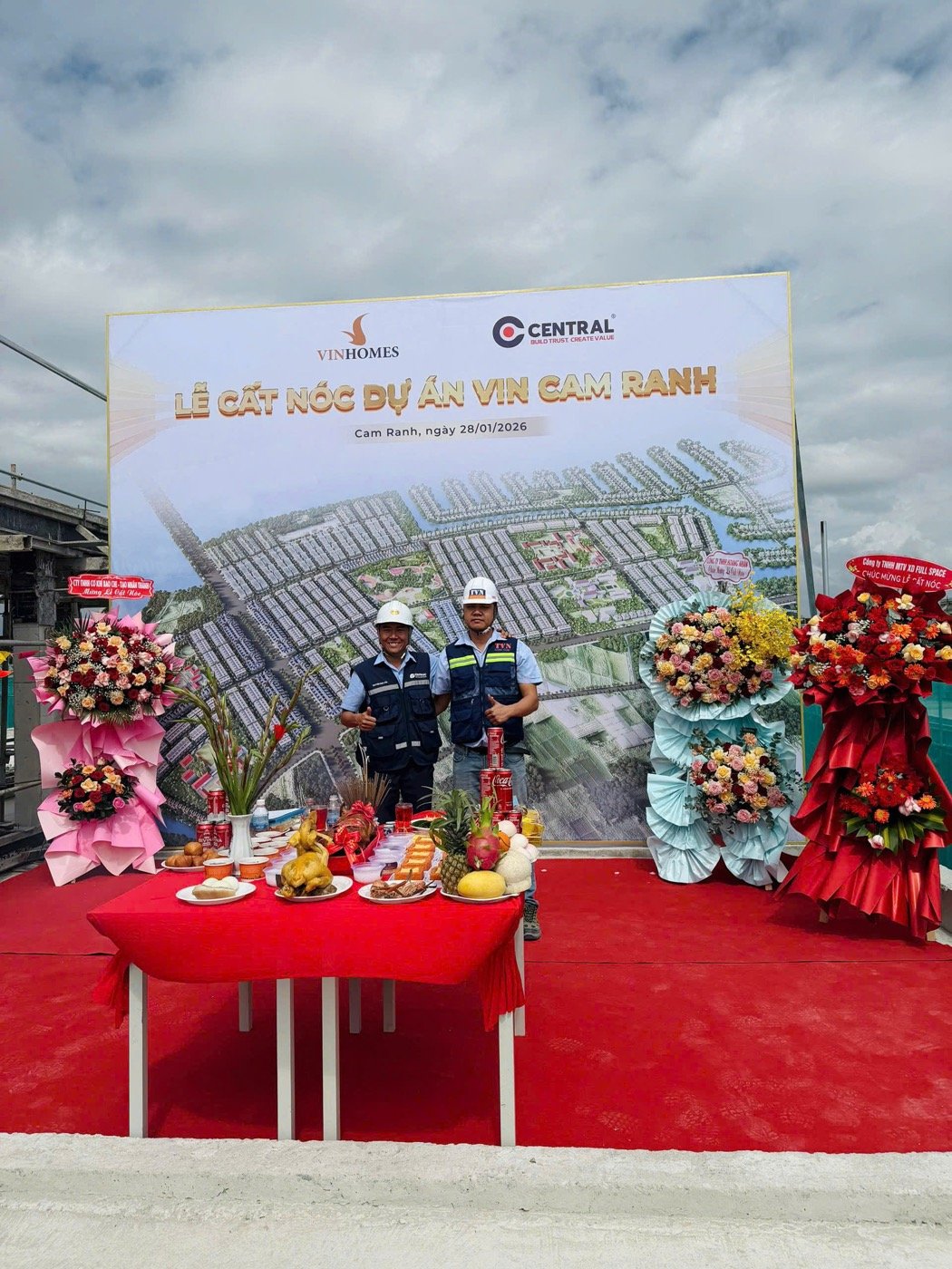 Nhà ở xã hội Happy Home Vinhomes Cam Ranh - Kết cấu & xây tô TVN (6)