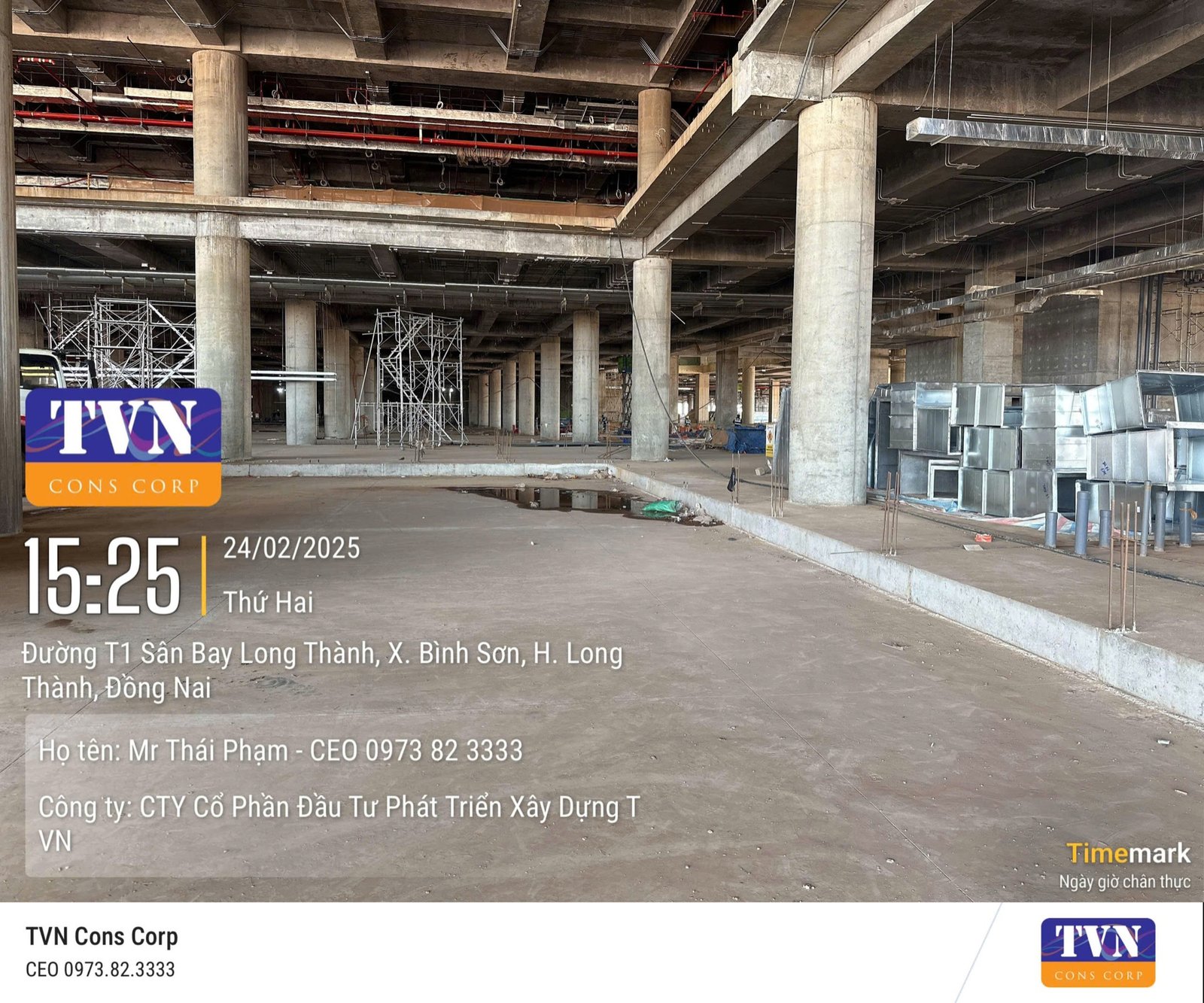 Hạ tầng Tuyến Giao thông T1 & Mặt bằng Sân bay Quốc tế Long Thành - Hình ảnh 3 TVN Cons Corp