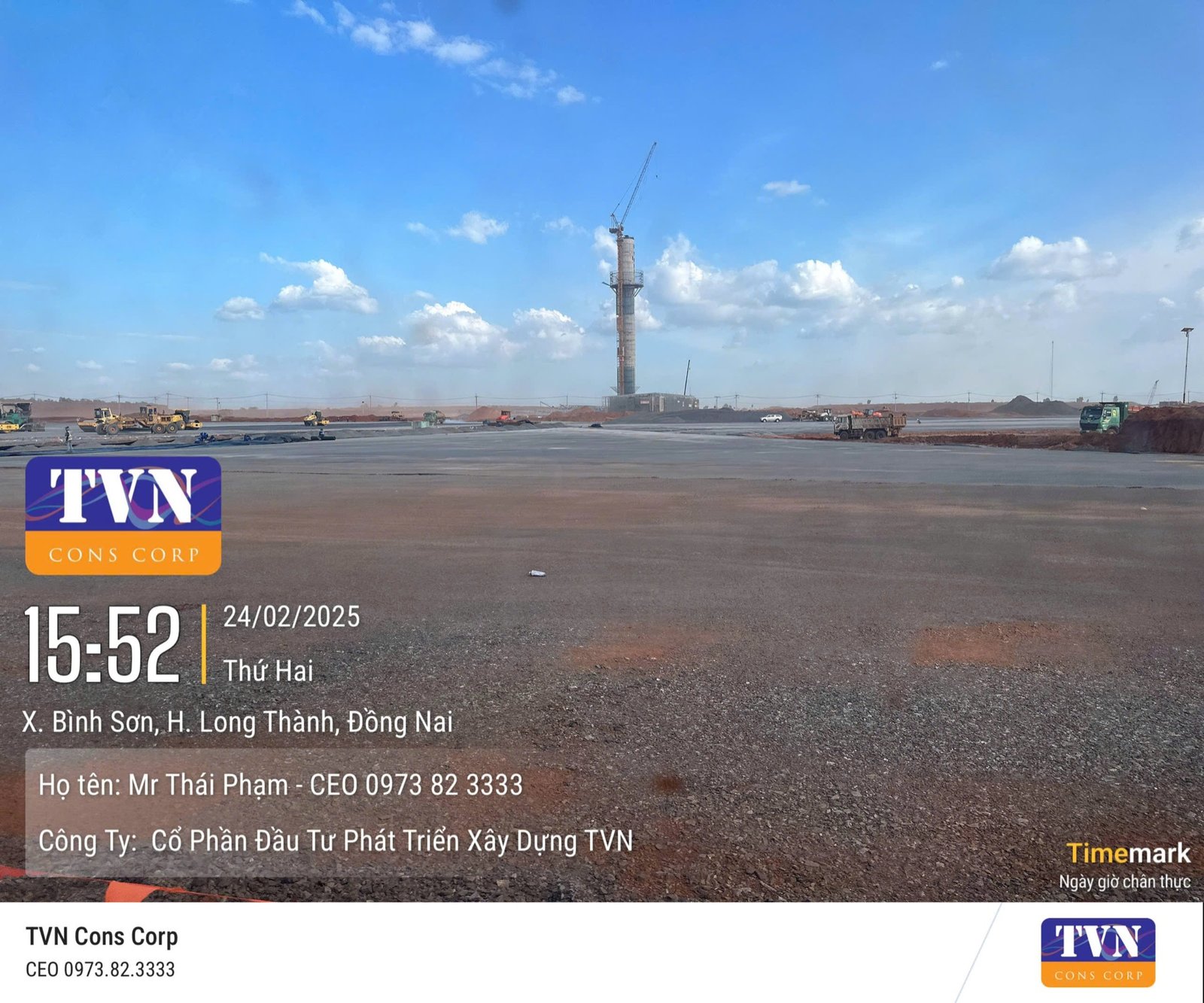 Hạ tầng Tuyến Giao thông T1 & Mặt bằng Sân bay Quốc tế Long Thành - Hình ảnh 6 TVN Cons Corp