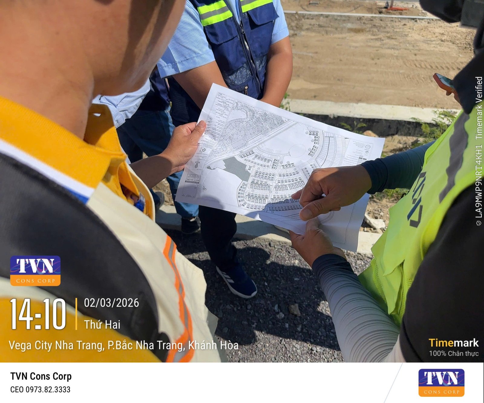 Khảo sát Kỹ thuật & Thi công Hạ tầng KĐT Vega City Nha Trang - Hình ảnh 9 TVN Cons Corp